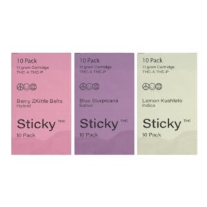 PUFFY STICKY THCA + THCP 1.1GM CART 10CT/ BOX